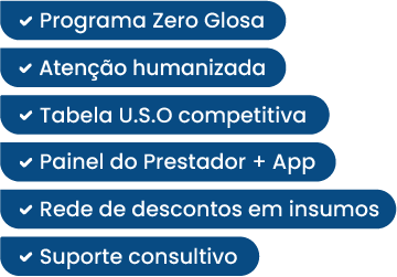 Lista de benefícios